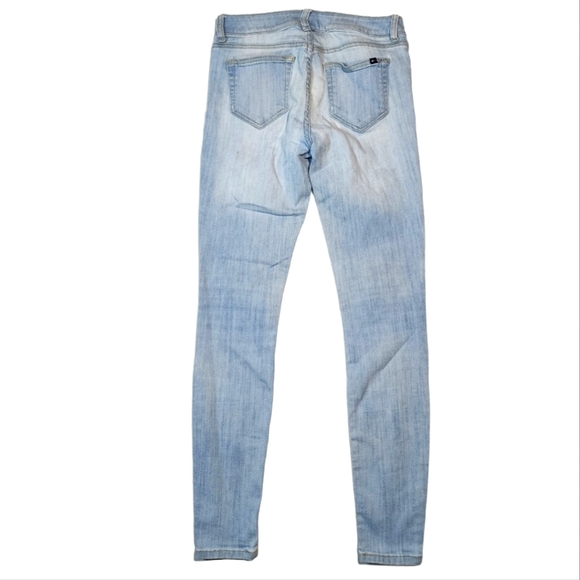 Tommy Hilfiger Skinny Midrise Jeans Size 4 Light Blue - Picture 2 of 4